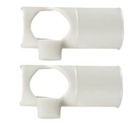 Abaodam 2piezas Ayuda Para Soplar Flauta Boquilla Para Principiantes Prácticas De Flauta Equipo Auxiliar Para Aprendizaje Repuestos De Boquilla Para