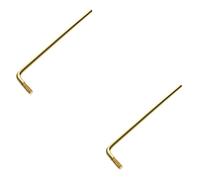 Abaodam 2piezas Barra De Vibrato Para Guitarra Eléctrica Tremolo Arm De Metal Accesorio Práctico y Para Ajustar El Tono Fácil Instalación Para Guitarristas