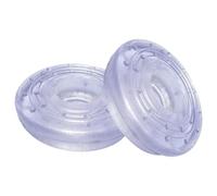 Abaodam 2piezas Barras De Dominadas Almohadillas Antideslizantes para Puertas De Accesorios De Entrenamiento Casa Transparente para Mayor Seguridad y Fácil Instalación