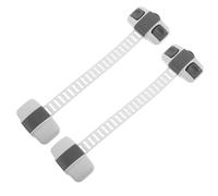 Abaodam 2piezas Bloqueo Anti-pellizco Cerraduras De Seguridad Para Refrigeradores Congeladores y Armarios Para Bebés y Pequeños