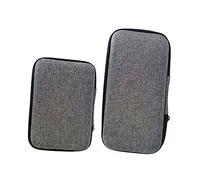 Abaodam 2piezas Bolsa para Guardar Auriculares Clip Cuello Estuche De Almacenamiento para Micrófono y Cargador Caja De Almacenamiento Portátil para Auriculares y Cables USB para Uso