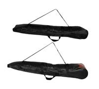 Abaodam 2piezas Bolsos Huqin Duraderos y Confiables Funda para Erhu Negro y Marrón Diseño Ergonómico para Fácil Transporte Prácticas Diarias