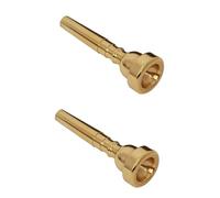 Abaodam 2piezas Boquilla De Cobre Para Trompeta Color Dorado Reemplazo De Accesorio Musical Para Registro y Modelos Compatible King Trumpet