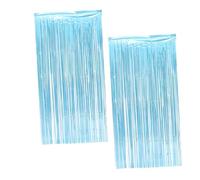 Abaodam 2piezas Cortina De Flecos para Fiestas Decoración De Fondo De Plástico para Cumpleaños Despedidas De Soltera y Eventos De San Valentín