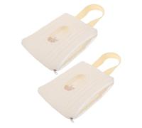 Abaodam 2piezas Dispensador De Reutilizable Para Viajes Contenedor De Húmedas y Secas Para Cambio De Baño y Guarderías