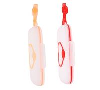 Abaodam 2piezas Dispensador de Toallitas Húmedas Portátil Estuche para Viaje Cajas para Toallitas Húmedas para Bolso de Pañales y Cochecito