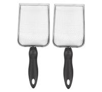 Abaodam 2piezas Pala De Arena De Acero Inoxidable para Reptiles Práctica Pala Portátil para Sustrato Limpia Residuos De Casa