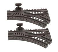 Abaodam 2piezas Pista De Tren De Juguete Flexible De Accesorio De Vía De Tren Compatible Diseño Innovador De y Pendientes Emocionantes para Jugar y Construir Modelos De Ferrocarril