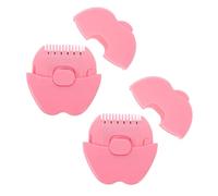 Abaodam 2piezas -shaped Hair Trimmer Comb Mini Tool for Safe Hair Trimming for Bangs and Split Ends Portable and Convenient