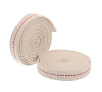Abaodam 2rollos Mecha De Lámpara De Queroseno De Algodón Mecha Plana para Lámparas De Aceite Vintage Repuesto para Camping Al Aire