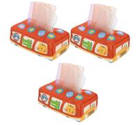 Abaodam 3 Juegos juguete de papel juguetes calmantes para niños juguete para hacer ejercicio con los dedos toys obsequios cumpleaños infantiles juguete para niños pequeños Paño