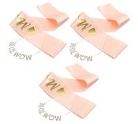 Abaodam 3 Juegos Sombreros De Futura Madre Regalos De Baby Shower Para Invitados Mamá Para Ser Regalo Faja Para Baby Shower Aleación Fotos De Maternidad Cristal Mujer Embarazada