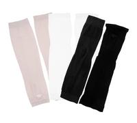 Abaodam 3 Pares de Mangas de Brazo Sol en Nylon, Fundas Protectoras sin Ajuste Apretado, Ideales para Protección del Brazo en Verano