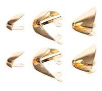 Abaodam 3 pares Protector de Puntera de Metal para Tacones Altos Cubierta Decorativa y Protectora para Zapatos de Mujer de Color Dorado Fácil Instalación y Resistente