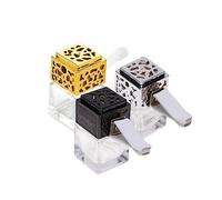 Abaodam 3 Piezas Automóviles de Difusores de Perfume Rejilla de Aire Rotatable Aromatizante Elegante Interiores de Vehículos