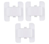 Abaodam 3 Piezas Bloqueo De Dedos Anti-pellizco Cierre De Seguridad Infantil Para Armarios Cierres Adhesivos Para Armarios