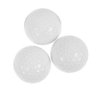 Abaodam 3 Piezas Bolas de Doble Capa para Práctica de y Adecuadas para Entrenamiento Interiores y Exteriores para del Golf