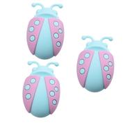 Abaodam 3 Piezas Cepillo De Champú Cepillo De Silicona Para Baño De Bebé Herramienta De Limpieza Para Bebés Depurador Corporal De Silicona Productos Para Bebés Limpio Niño Gel De Sílice