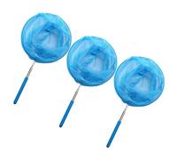 Abaodam 3 Piezas Conjunto de Redes Telescópicas para Redes Extendibles para de y Peces Herramientas de Exploración al Aire Azul