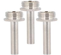 Abaodam 3 Piezas de Vástagos del Pistón de Trompeta Pequeños de Metal Antioxidantes Repuestos Ligeros y Resistentes al Desgaste para Instrumentos de Viento de Bronce Accesorios para