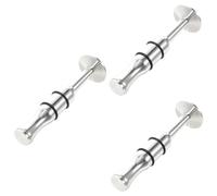 Abaodam 3 Piezas Ejercitador De Fuerza Bucal De Trombón Boquillas De Trompeta Entrenamiento De Embocadura De Clarinete Ejercitador De Boca De Trompeta Profesional Latón