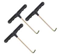 Abaodam 3 Piezas Herramienta de Apriete de Cordones de Zapatos de Diseño Ergonómico Ajustador Portátil para Patinaje y Deporte Resistente y Durable para Tipo de Cordones