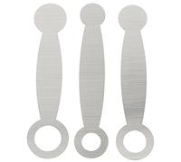 Abaodam 3 Piezas Herramientas de Reparación de de Herramientas de para Piccolo y Flauta Almohadillas de Presión de Inoxidable Accesorios Prácticos para Técnicos y Entusiastas