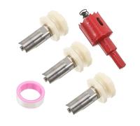 Abaodam 3 Piezas Kit de Bebederos Automáticos Inoxidable para Lechones y Cabras con Accesorios para Sistemas de Agua Automáticos Incluye Abrazaderas y Abridor