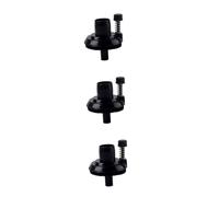 Abaodam 3 Piezas Soporte para platillos de charles para percusión Soporte de tambor de usos múltiples instrumento musical accesorios ar Piezas de instrumentos Soporte para platillos Black