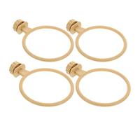 Abaodam 3 Piezas Soporte Plástico para Jaula de Pájaros Unidades Soporte para Baño y Ducha de Periquitos Canarios y Agapornis Montaje Rápido sin Herramientas Limpieza y Transporte