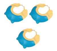Abaodam 3 Piezas Tapa De Champú Gorros De Ducha Para Niños Gorro De Baño Para Niños Baño De Bebe Visera De Baño Para Niños Pequeños Ajustable Champú Niños Bebé Cerdito Páginas