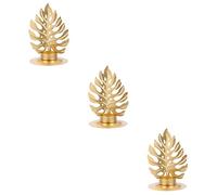 Abaodam 3 Piezas Taza De Vela Titular De La Luz De Las Velas Candelabros Cónicos Vela del Hogar Candelabros De Hierro Candelabros Antiguos Portavelas Retro Anticuado Europa Metal