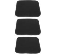 Abaodam 3 Piezas Toalla de Bolos de Microfibra, Negra | Lado Limpiador, Quita Aceite y Polvo, Compacta para Llevar, Uso en Juegos y Práctica