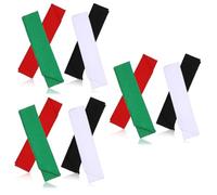 Abaodam 3 Series Diademas Antideslizantes para Correr Absorbentes De Sudor Y Ajustables para Adultos Y Accesorios De Running 4 Piezas X 3