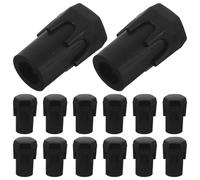 Abaodam 30 Piezas De Accesorios para Coche Eléctrico Bicicleta Eléctrica Reposapiés Tapón De Repuesto para Estribo Trasero Funda Protectora para Pedal Tapón De Pedal Color Negro