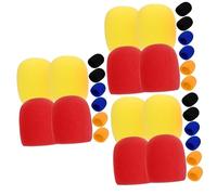 Abaodam 30 Piezas Micrófono Caso Micrófono De Mano Espuma Micrófono Cubre Micrófono Cubre Micrófono Cubierta Del Parabrisas Micrófono Cubierta Protectora Ktv Cubierta De Micrófono