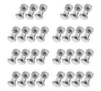 Abaodam 30 Tornillos de Repuesto para Tijeras de Jardín de Acero Inoxidable, Kit de Reparación Resortes para Podadora Manual, Piezas para Cortar Ramas de Árboles Frutales, Compatible