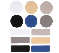Abaodam 36 Parches Autoadhesivos para Reparar Zapatos, Protectores de Talón para Zapatillas de Running, Pegatinas de Reparación para Agujeros Laterales y Desgaste, 6 Colores Variados, Uso