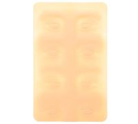 Abaodam 3d para Silicona Amarilla Contorneada Ejercicios de Maquillaje y Práctica Práctica Delineador de Ojos y Tatuaje para Principiantes