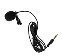 Abaodam 3juegos Micrófono De Condensador Omnidireccional Lavalier para Podcast y Enseñanza Compatible Smartphones y Micrófono Clip para Grabación De Audio y Video