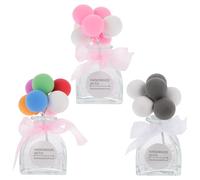 Abaodam 3piezas Botellas De Perfume Para Coche Difusor De Aceites Esenciales Adornos Para Coche Frascos De Almacenamiento Para Aceites Esenciales