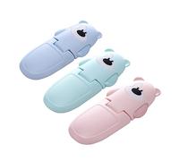 Abaodam 3piezas Cerradura de Seguridad Adhesiva para Puertas Cerraduras de Seguridad para Protección contra Golpes de Mano Uso y Estanterías