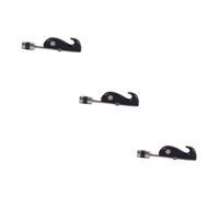 Abaodam 3piezas Erhu Sandalwood Bow Hook Ajustable Para Músicos De Erhu Herramienta De Montaje De Ébano Negro