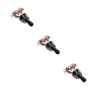 Abaodam 3piezas Interruptor De Palanca De Guitarra Eléctrica De Posiciones Con Perilla y Plateada Interruptor De Selección Para Guitarra Eléctrica Compatible Con Modelos