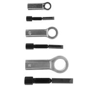 Abaodam 3piezas Kit de Cortadores de Tuercas de Cromo-vanadio Rompedor Manual para Tuercas Oxidadas Extractor de Pernos Resistente y Eficaz para Uso Mecánico y DIY