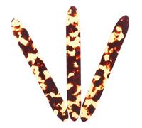 Abaodam 3piezas Selecciones De Yueqin Púas De Guitarra Púas Zhongruan Para Ukelele Accesorio Reutilizable Forma De Luna Paquete