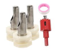 Abaodam 3piezas Sistema De Bebedero Automático para Cerdos Alta Eficiencia Unidades Boquillas Inoxidable Perforador y Cinta Adhesiva