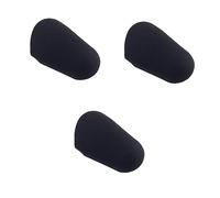 Abaodam 3piezas Tapa Protectora De Silicona Para Boquilla De Saxofón y Clarinete Accesorio Para Instrumentos Musicales Color Negro