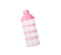 Abaodam 4 Alimentación Del Bebé Recipiente De Leche En Polvo Rosa