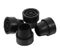 Abaodam 4 Almohadillas de Goma Antideslizantes para Patas de Trampolín, Repuestos Resistentes y Absorbentes de Impactos para Uso Interior y Exterior